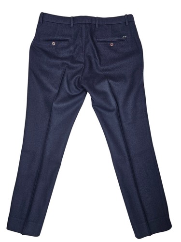 Pantaloni di lana Scotch & Soda Stuart - Uomo 38x31,5 - Navy - Foto 11 di 12
