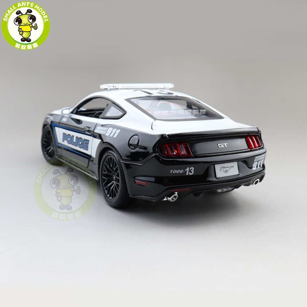 1/18 2015 Ford Mustang GT Police Car 911 Maisto 31397 Diecast