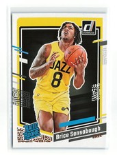 Brice Sensabaugh #214 2023-24 PANINI DONRUSS JAZZ RATED ROOKIE