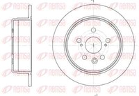 Remsa 2X Bremsscheibe Hinten Ø269 Mm FüR Toyota Celica ST20_ AT20_ 1.8I 16V