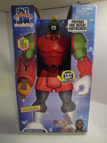 Space Jam New Legacy Marvin The Martian Ultimate Tune Squad 12" Figur 2021 NEU