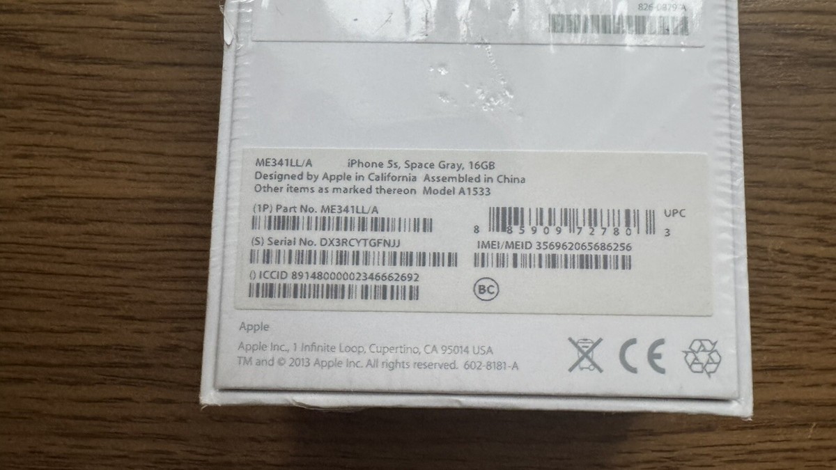 IPhone 5S Pour Pièces Détachées - IMEI 352048065452958 écran Ou Autres Composants