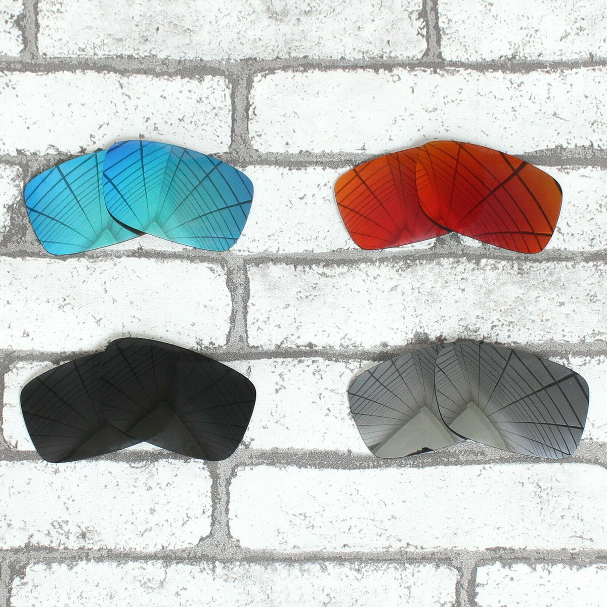 POLARIZED Replacement Lenses for-OAKLEY Crankcase OO9165 