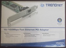 TRENDnet 10/100Mbps fast ethernet PCI adapter