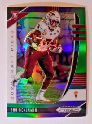 2020 PRIZM DRAFT RC PURPLE GREEN PRIZM ENO BENJAMIN 176/199