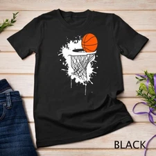 Basketball Tshirts For Men Slam Dunk Teens Kids Youth Player Unisex T-shirt