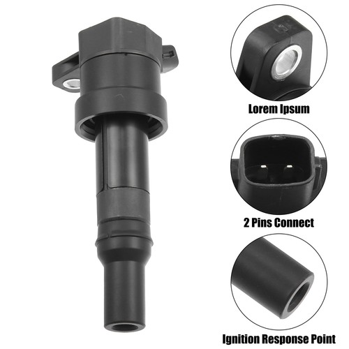 Coche Motor Encendido Bobinas Reemplazo para Kia Picanto - 1 pieza Negro - Imagen 3 de 6