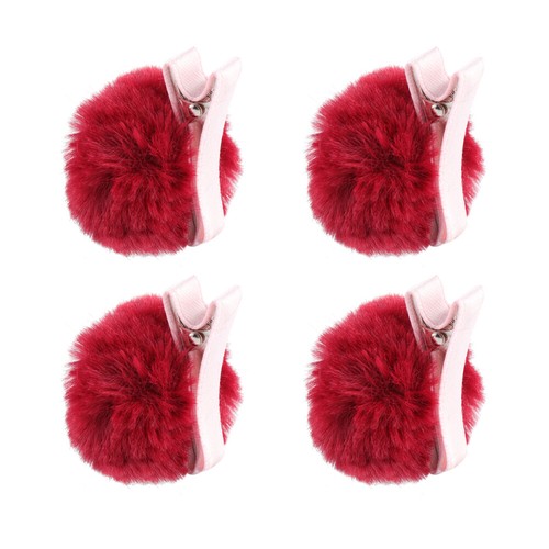 4 Pcs Hair Ball Hairpin Child Children's Clips Toddler for Girls Kids - Picture 6 of 11