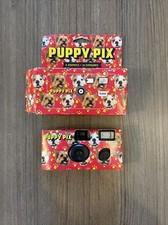 Puppy Pix Disposable Photo Camara 35mm Flash Film Pre Printed 6 Designs