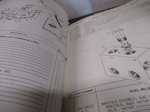 Galion T500M Motor Grader Parts Book Manual S/N 07995 & Up - Picture 3 of 3