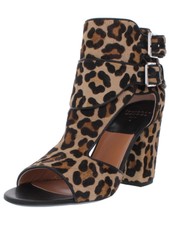 Laurence Dacade Paris Rush Leopard Print Calf Leather Sz. 38 Eu Women's Sandals