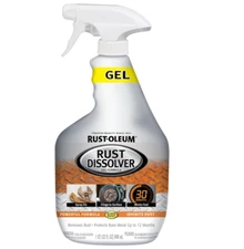 Rust-Oleum Rust Dissolver Trigger Spray Gel | Heavy-Duty Corrosion Remover for M