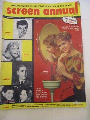 Natalie Wood, Debbie Reynolds - Screen Annual Magazine 1959?