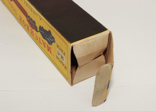 my1076, Alte Box Matchbox Lesney Major Pack M6 60er Ja. Leer Schachtel empty box - Picture 12 of 17