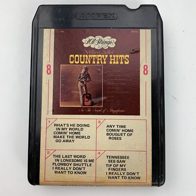 101 Strings Million Seller Country Hits (8-Track Tape)