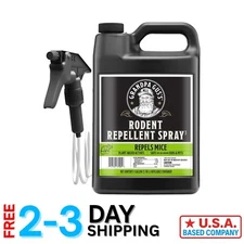 1 Gallon Natural Rodent Repellent with Peppermint & Cinnamon – Non-toxic Formula