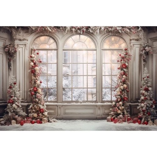Christmas Photography Backdrop Portrait Party Family For Photo Studio Background - Picture 6 of 21