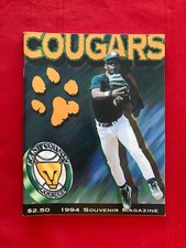 1994 ML Kane County Cougars program / Marlins / Johnson / Everett / Renteria