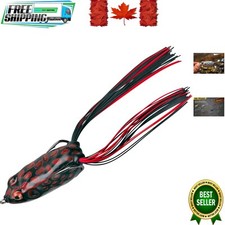 Durable Hollow Body Frog Lure - Kuro Pad Crasher for Year-Round Bass Fishing