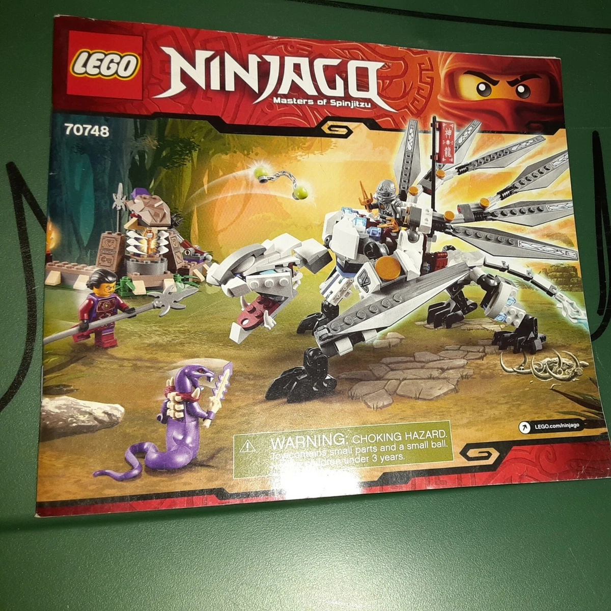 Lego 70748 ninjago titanium dragon 2025