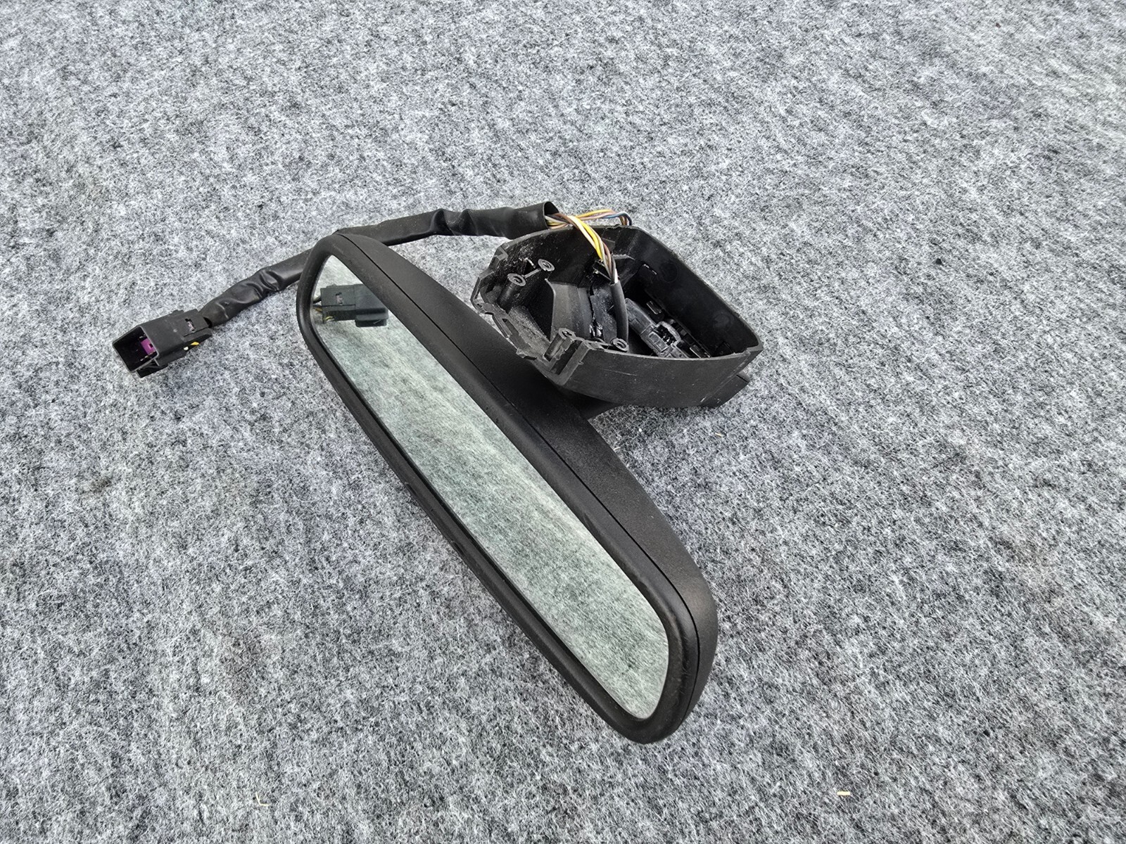 INTERIOR REAR VIEW MIRROR ASSEMBLY 58k 08-19 MASERATI GRANTURISMO 4.2L M145