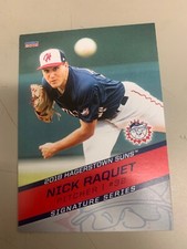 Nick Raquet Card 2018 Stockton Ports Team Card