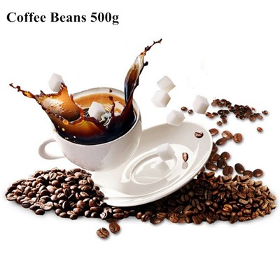 500g High-quality Vietnam Coffee Beans Baking Charcoal Original Green Food Tea