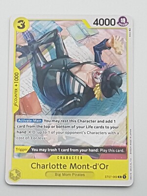 One Piece TCG Einzelkarte Charlotte Mont-d'Or Englisch NM