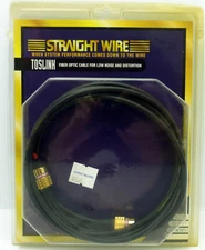 Straightwire Tos-Link  3 meter Digital Optical Toslink cable 10' Digital audio