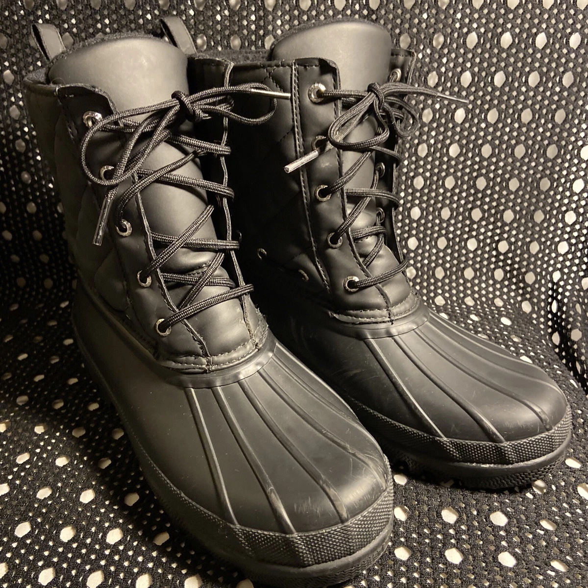 Sperry women s gosling shop quilted rain boots