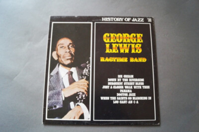 George Lewis Ragtime Band - History of Jazz (Vinyl LP) (V-6947)