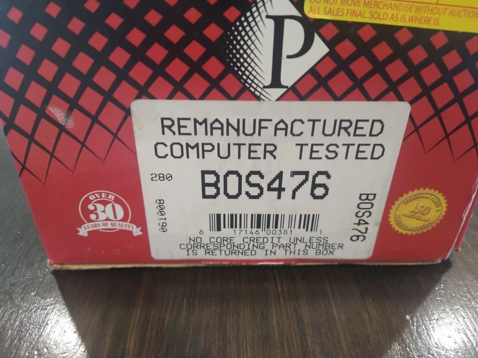 Precision Parts Starter Motor BOS476 For Saab 9000 2.0L-2.3L 1993-1999 - Image 3 of 3