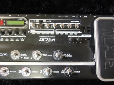 Zoom G7.1uT Tube Multi Effects Pedal Processor w/Power