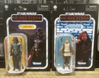 OBI-WAN KENOBI VC245 + DARTH VADER VC241 OWK STAR WARS Vintage TVC 2022 3.75in.