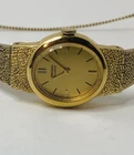 Vintage women’s Seiko gold tone wristwatch