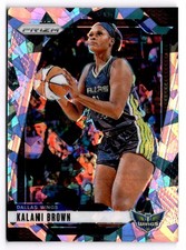 2024 Panini Prizm WNBA - Kalani Brown #29 Ice Prizm Wings