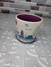 Starbucks Disney Parks Purple Epcot You Are Here 14 Oz Coffee/Tea Mug