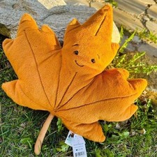Jellycat Woodland Maple Leaf Rare-Christmas gifts