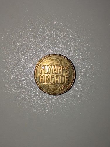 Flynn's Arcade Electronica Tron Coin Disney California Adventure 2010 Gold