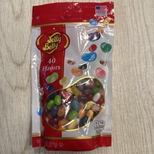 4 Bags of Jelly Belly 40 Assorted Jelly Beans, Resealable 9.8 Ounce Pouch Bag -