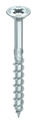 Heco TOPIX-plus Senkkopfschraube PZD 4,5 x 70 mm, Teilgewinde, blau... 200 Stück