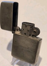 1947-48 3 Barrel Nickel Silver 14 Hole Insert Zippo Lighter #2