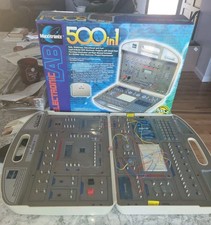 Rare Vintage Maxitronix 500 in 1 Electronic Lab In Original Box Set/Manuals 