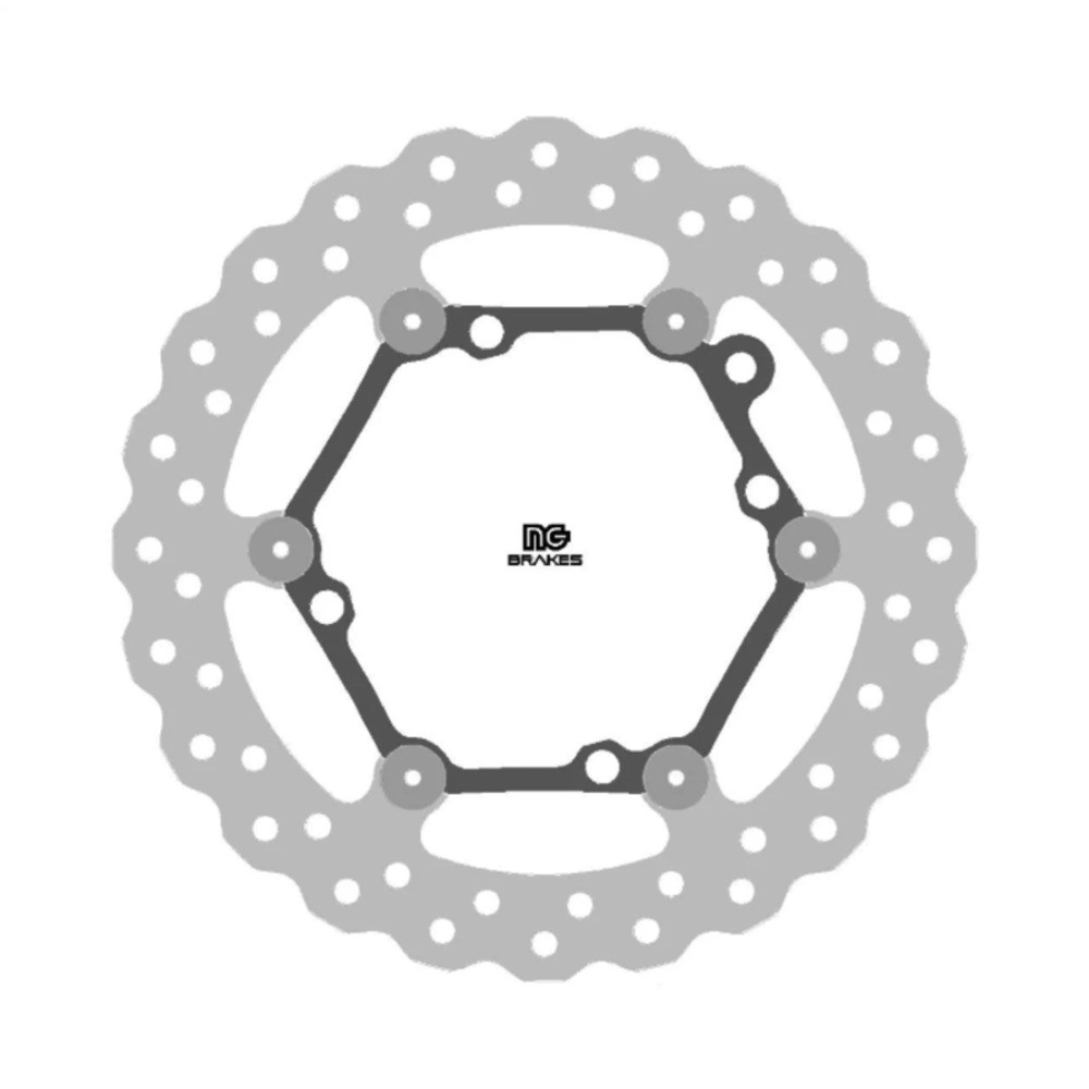 Floating Wavy NG Brakes Brake Disc For Motorcycle Parts Accessories