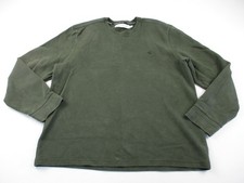 Calvin Klein Men's Sweater Size 2XL Green Long Sleeve Crew Neck