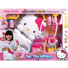 Hello Kitty Talking Medical Doctor Play Set Hospital Tools Sound EQ Ages 3 NEW