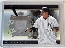 Jason Giambi 2007 Upper Deck Game Materials Game Used Jersey #UD-JG Yankees