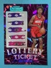 Amen Thompson 2023-24 Panini Contenders 24/25 Purple Cracked Ice Lottery RC #4
