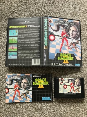 SPACE HARRIER II 2 SEGA MEGA DRIVE SPIEL VERPACKT MIT HANDBUCH OFFIZIELLER UK PAL