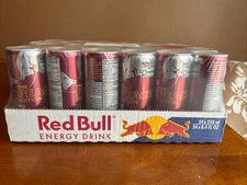 Red Bull Peach Nectarine Energy Drink, 8.4 Fl Oz, 24 Cans Discontinued BB Apr26